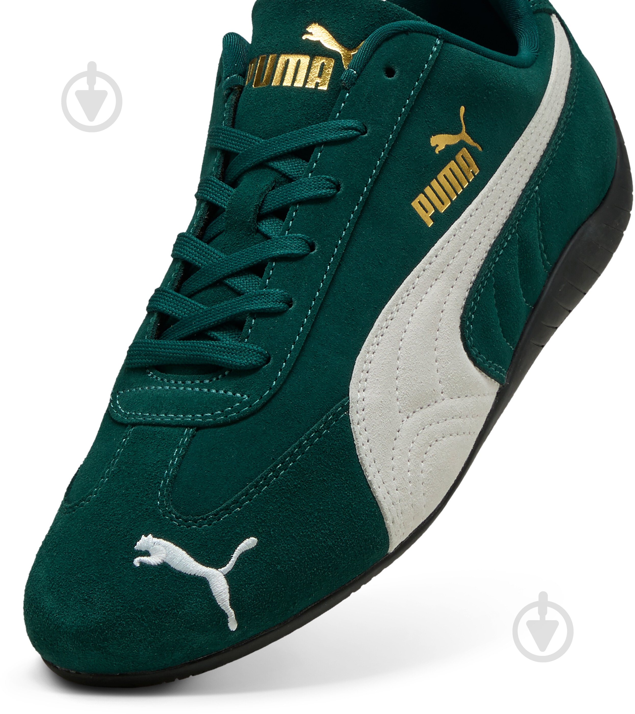 Кроссовки женские демисезонные Puma SPEEDCAT 39884612 р.39 зеленые - фото 4