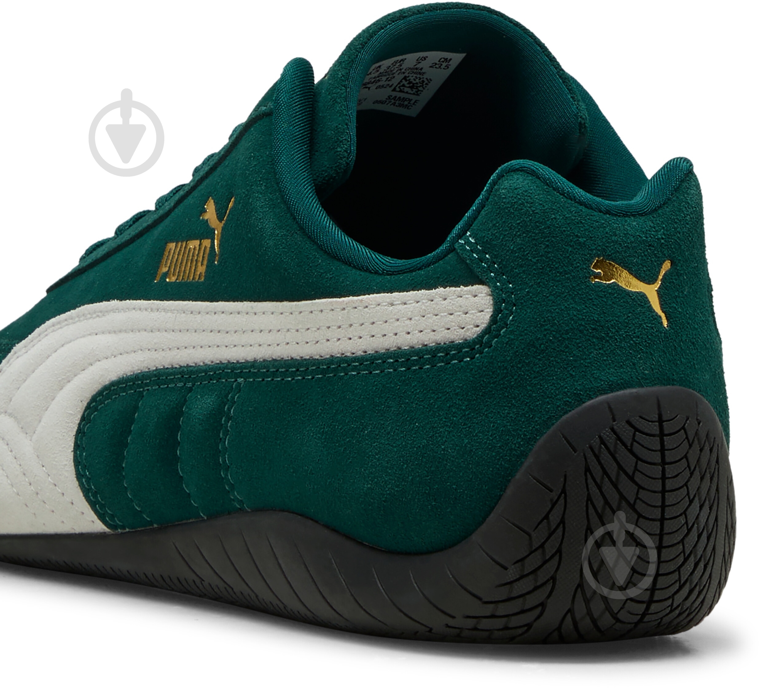 Кроссовки женские демисезонные Puma SPEEDCAT 39884612 р.39 зеленые - фото 5