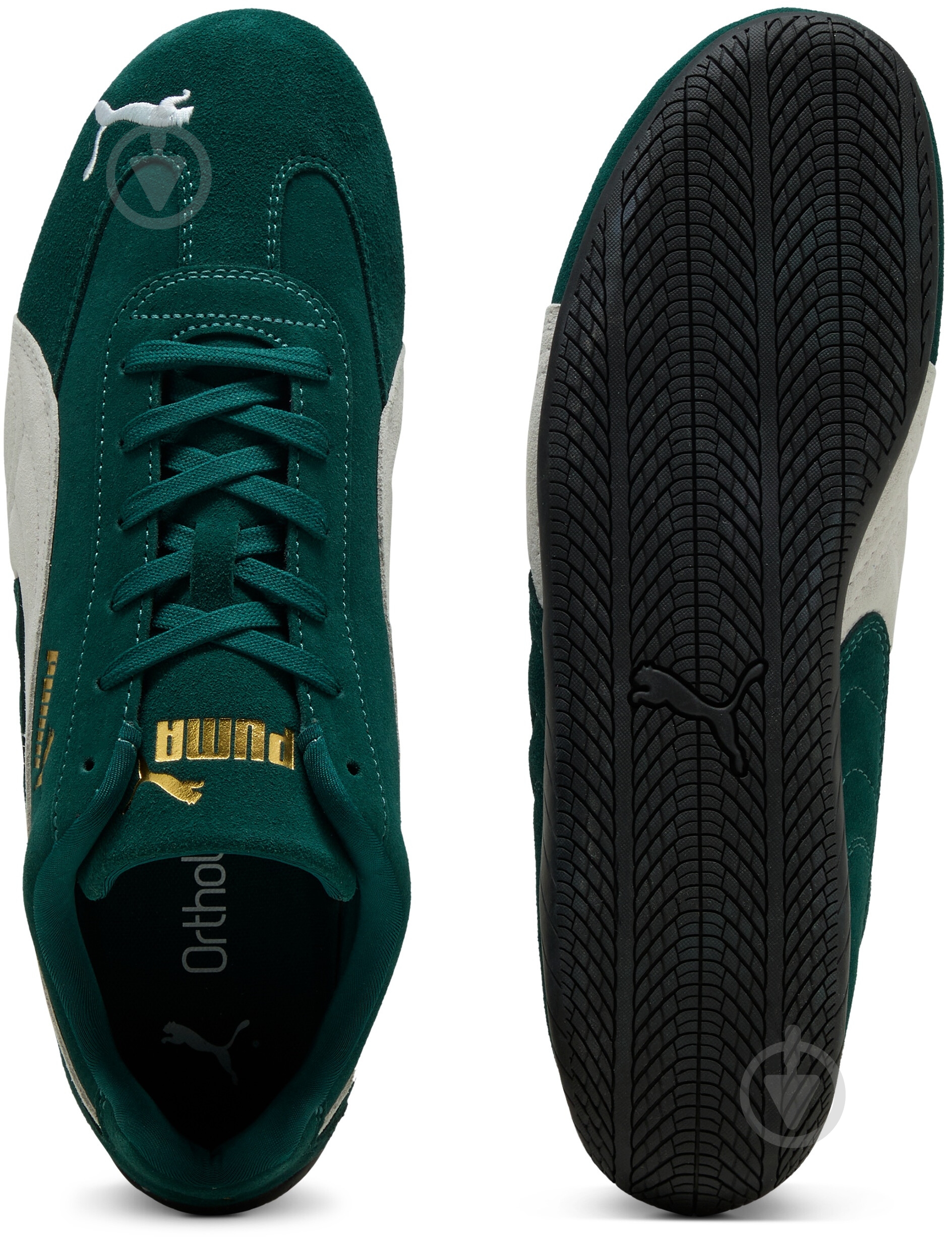 Кроссовки женские демисезонные Puma SPEEDCAT 39884612 р.39 зеленые - фото 6
