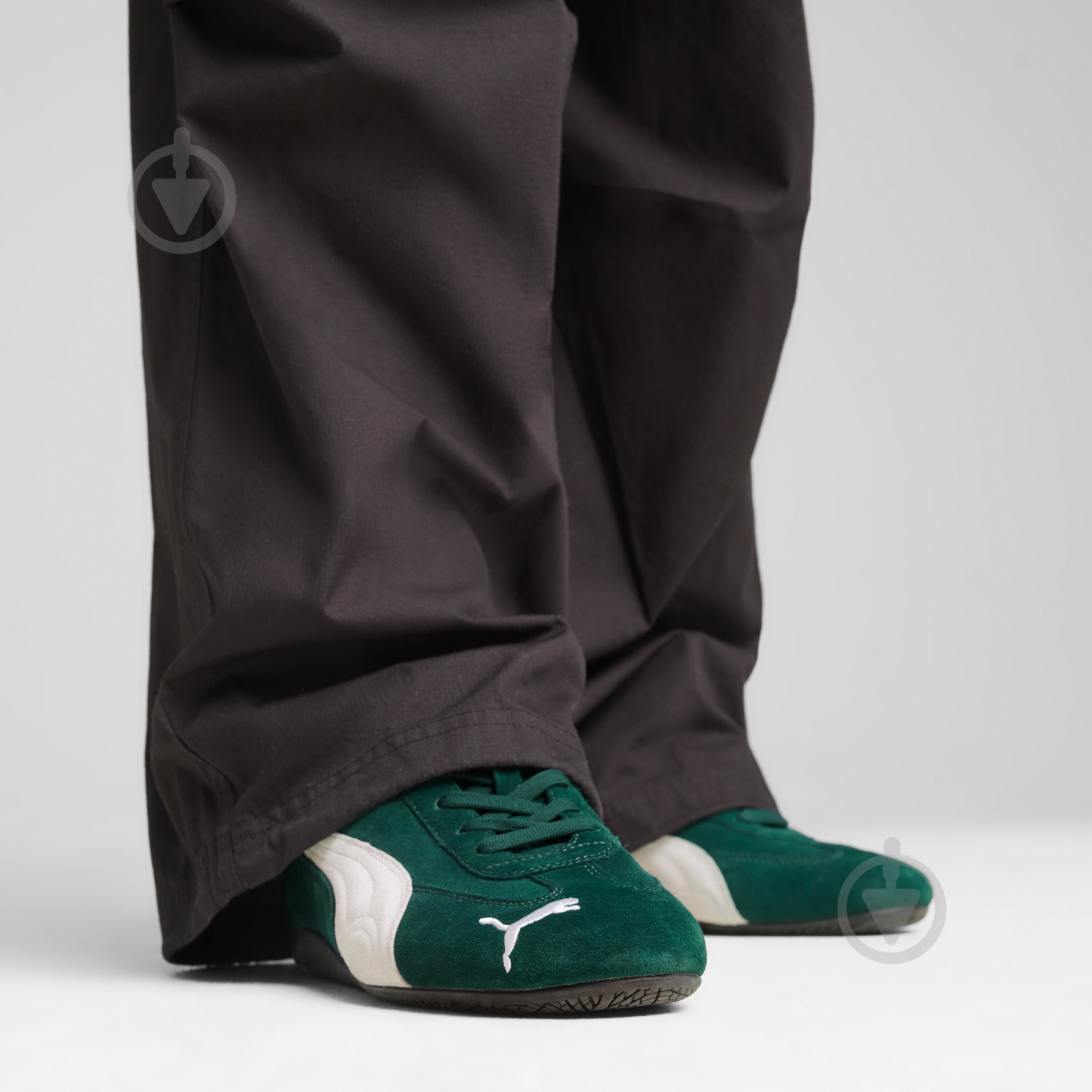 Кроссовки женские демисезонные Puma SPEEDCAT 39884612 р.39 зеленые - фото 7
