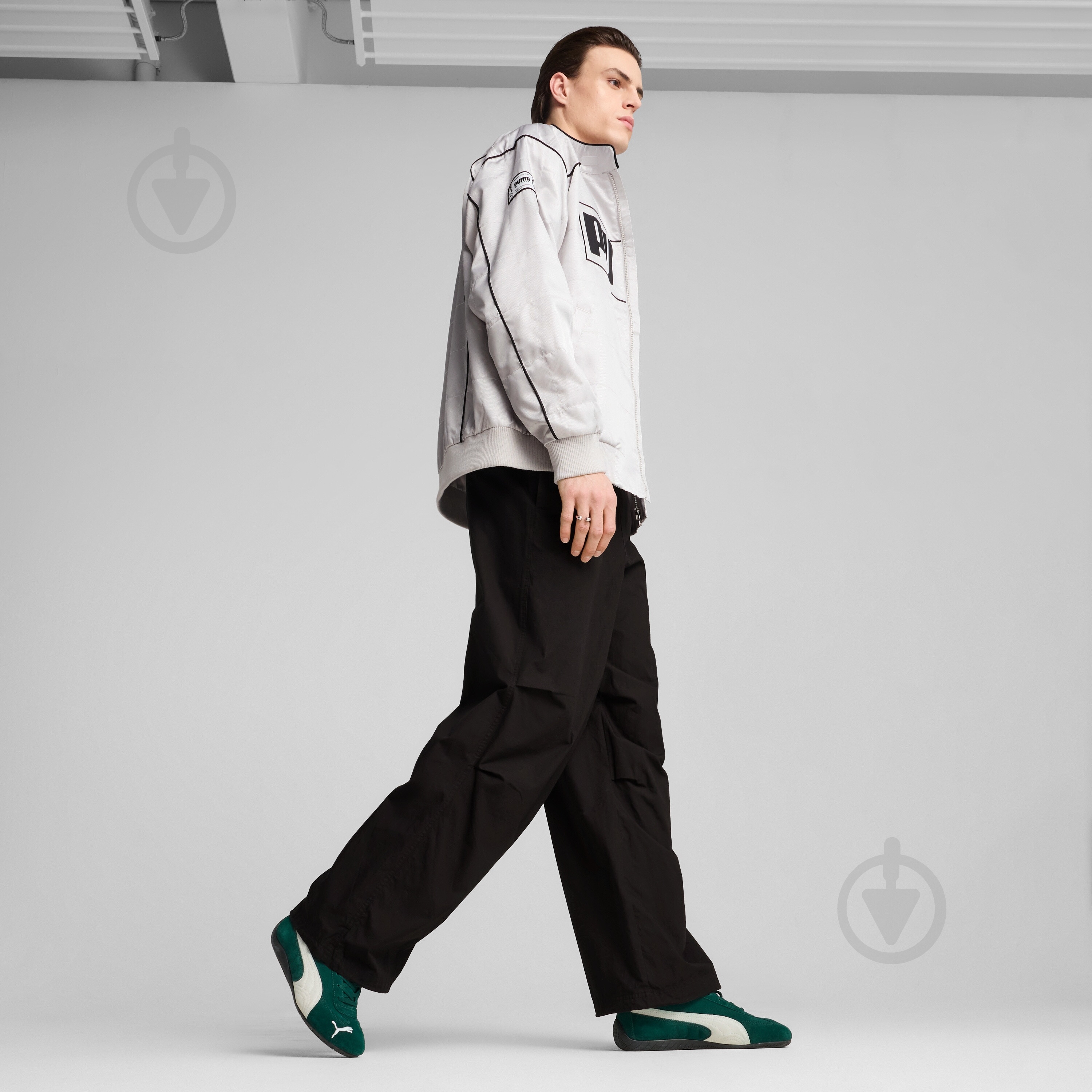 Кроссовки женские демисезонные Puma SPEEDCAT 39884612 р.39 зеленые - фото 9