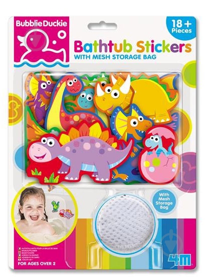 Набор наклеек 4M Динозавры 00-04747 - фото 1