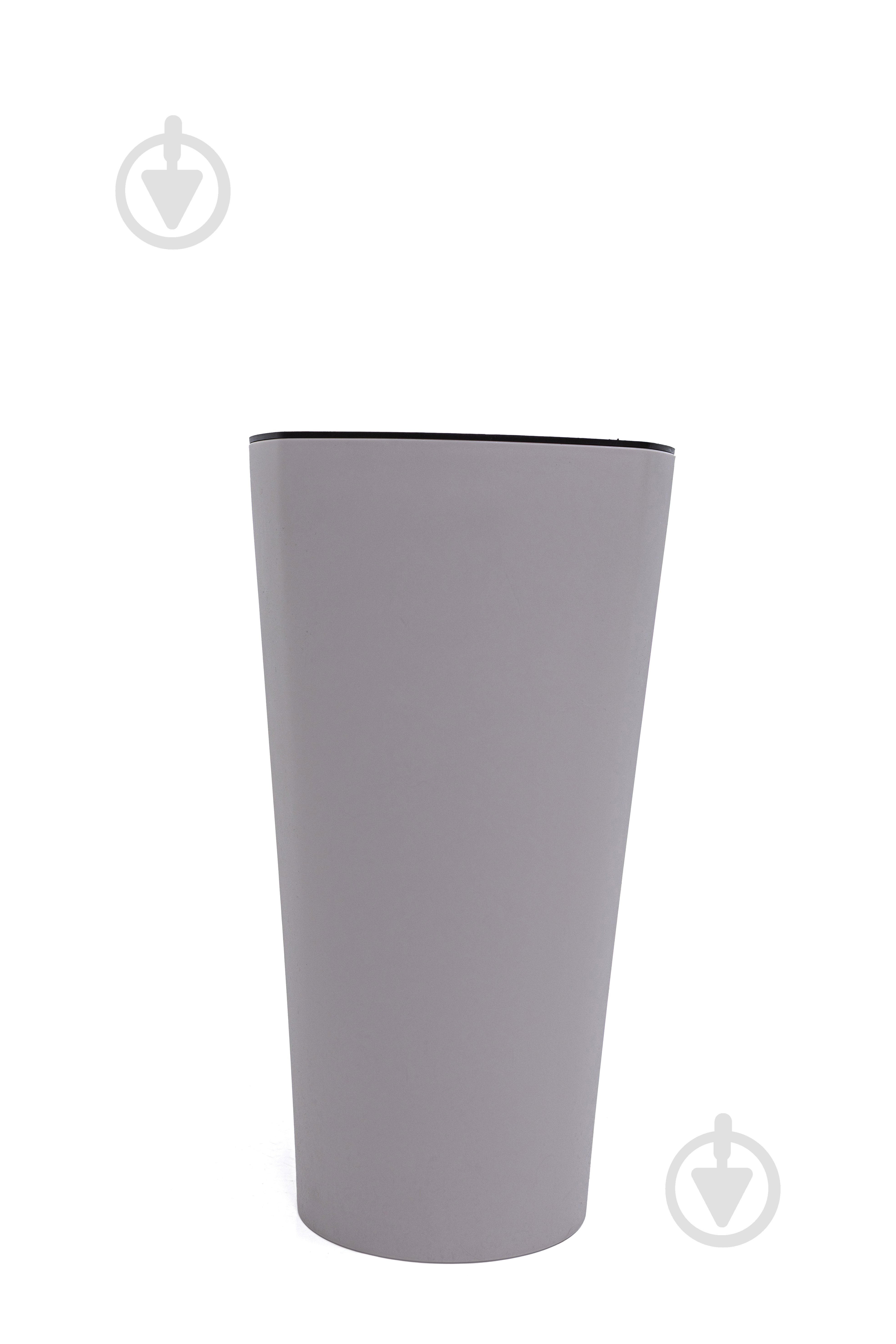 Горщик для квітів пластик Крокус 41 см круглий какао 6 л ММ-Пласт (K41ca) - фото 4 Горщик для квітів пластик Крокус 41 см круглий какао 6 л ММ-Пласт (K41ca) - фото 4