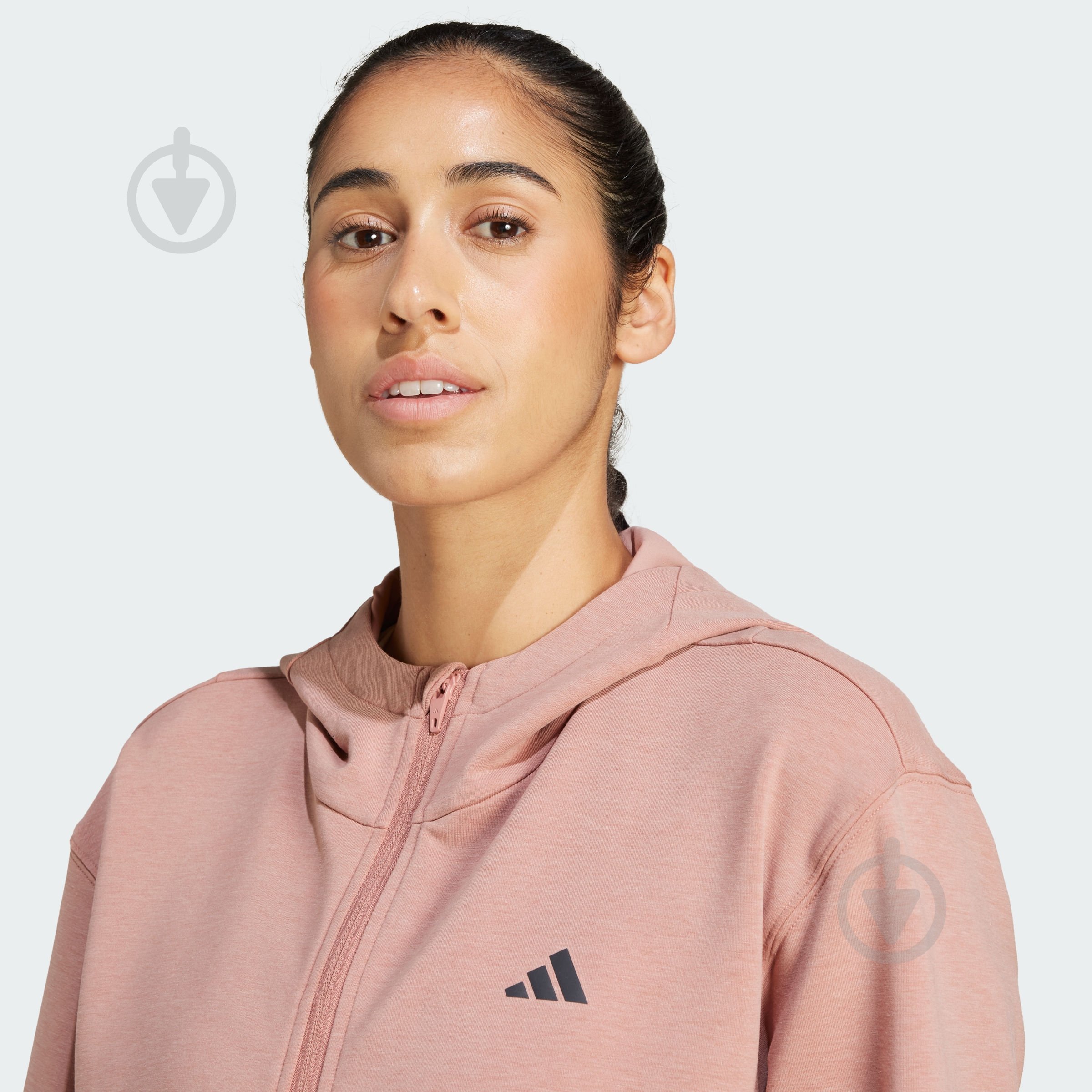 Джемпер Adidas D4T FZ HOODIE JN7177 р.L рожевий - фото 3 Джемпер Adidas D4T FZ HOODIE JN7177 р.L рожевий - фото 3