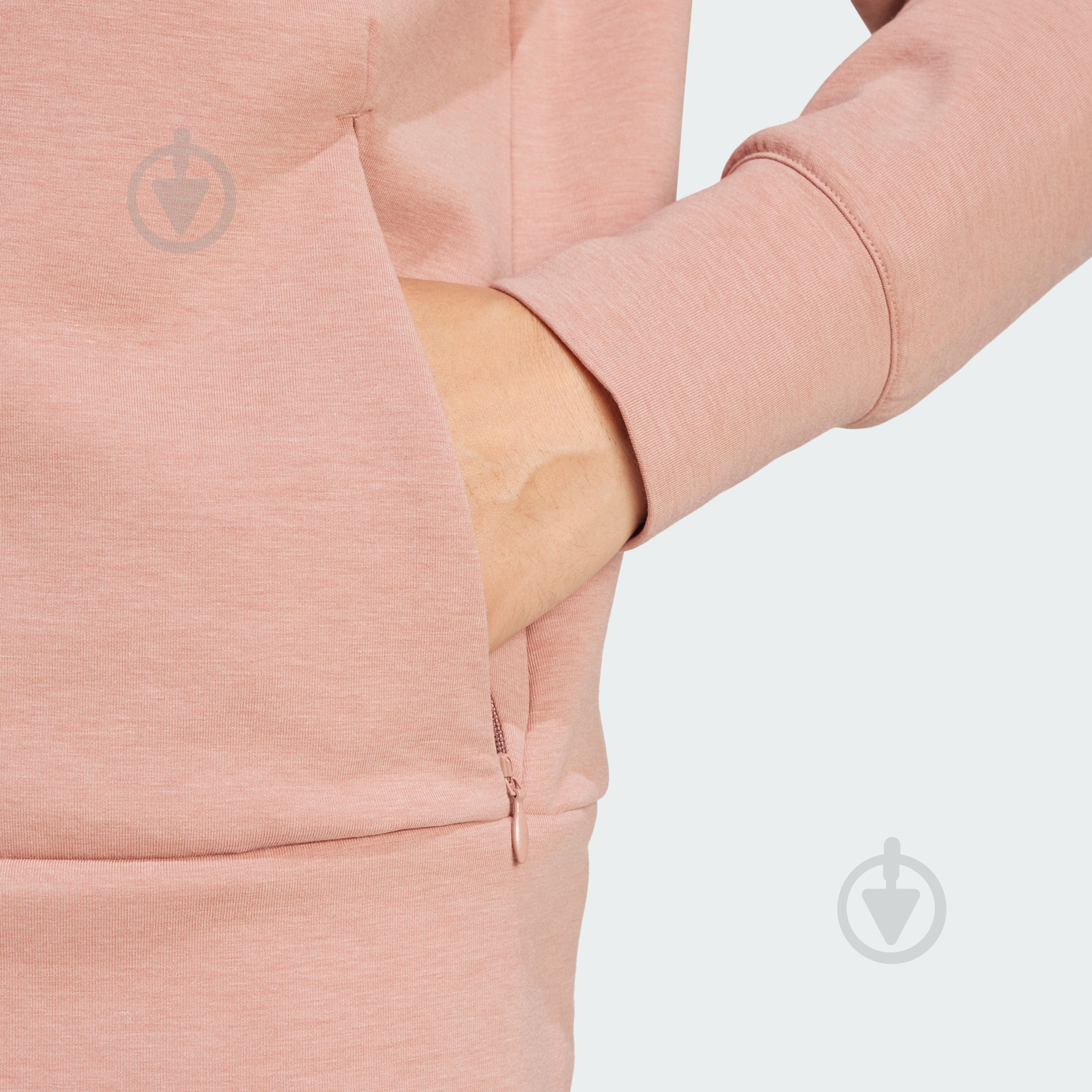 Джемпер Adidas D4T FZ HOODIE JN7177 р.L рожевий - фото 4 Джемпер Adidas D4T FZ HOODIE JN7177 р.L рожевий - фото 4