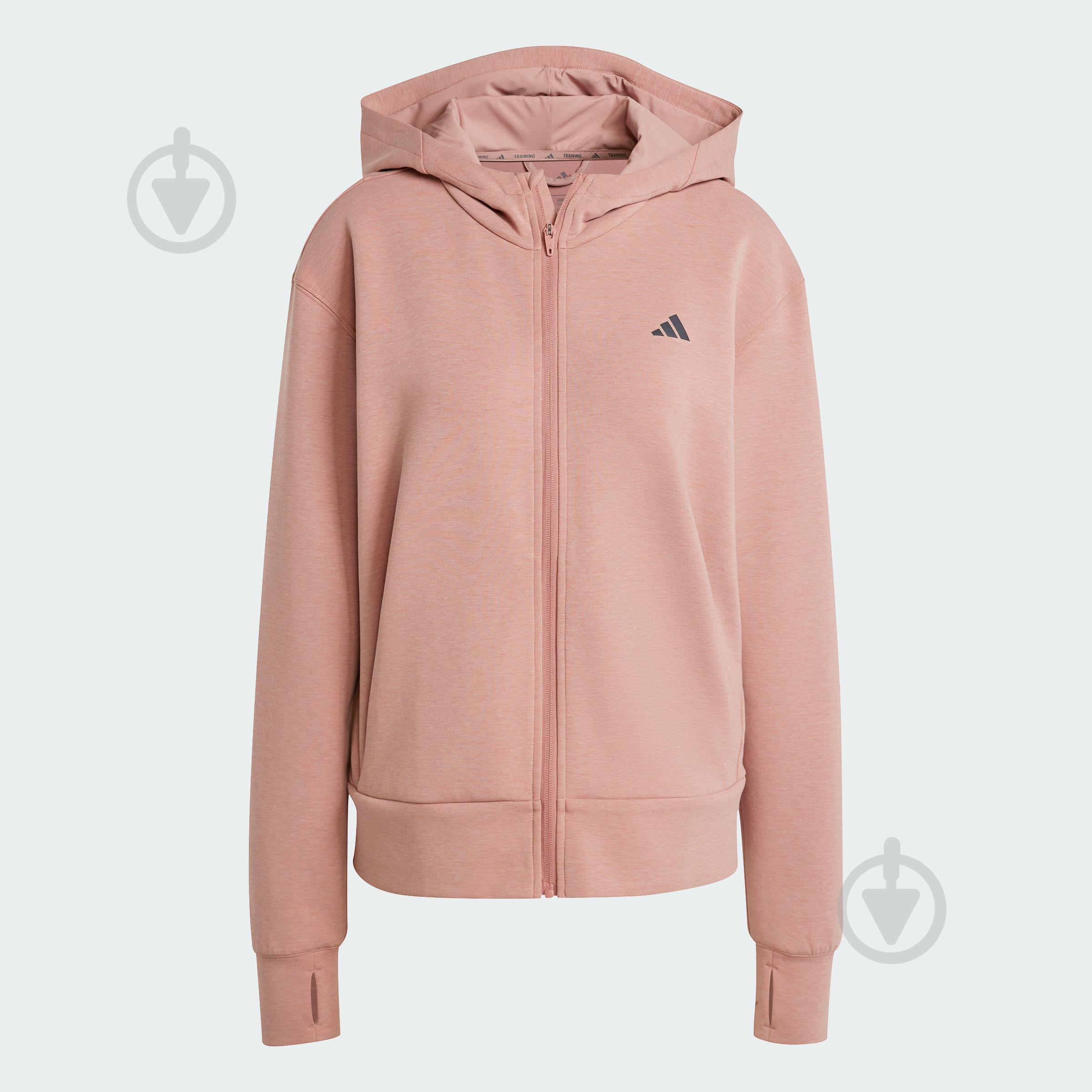 Джемпер Adidas D4T FZ HOODIE JN7177 р.L рожевий - фото 6 Джемпер Adidas D4T FZ HOODIE JN7177 р.L рожевий - фото 6