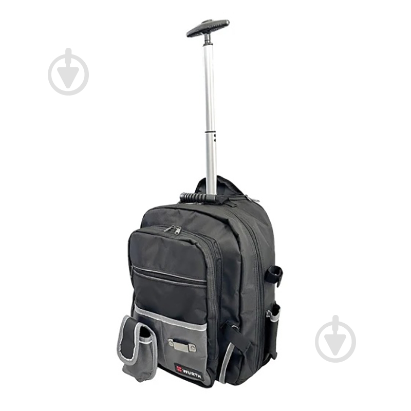 Рюкзак для інструментів WURTH на колесах з телескопічною ручкою 36х27,5х50,5 см 5715930986 - фото 1 Рюкзак для інструментів WURTH на колесах з телескопічною ручкою 36х27,5х50,5 см 5715930986 - фото 1