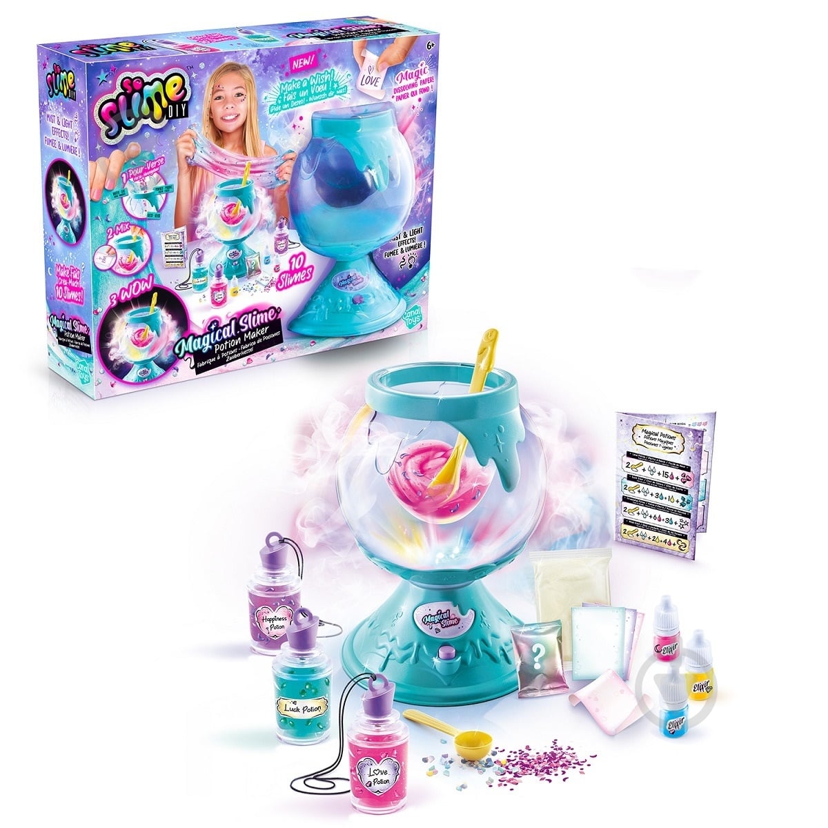 Набір для творчості Canal Toys Slime DIY Фабрика Магічний Слайм SSC196 - фото 1 Набір для творчості Canal Toys Slime DIY Фабрика Магічний Слайм SSC196 - фото 1