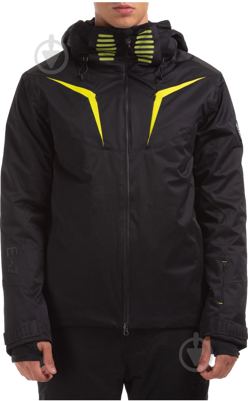 Куртка мужская зимняя EA7 6HPG18-PN4BZ-1200 р.S черная - фото 1