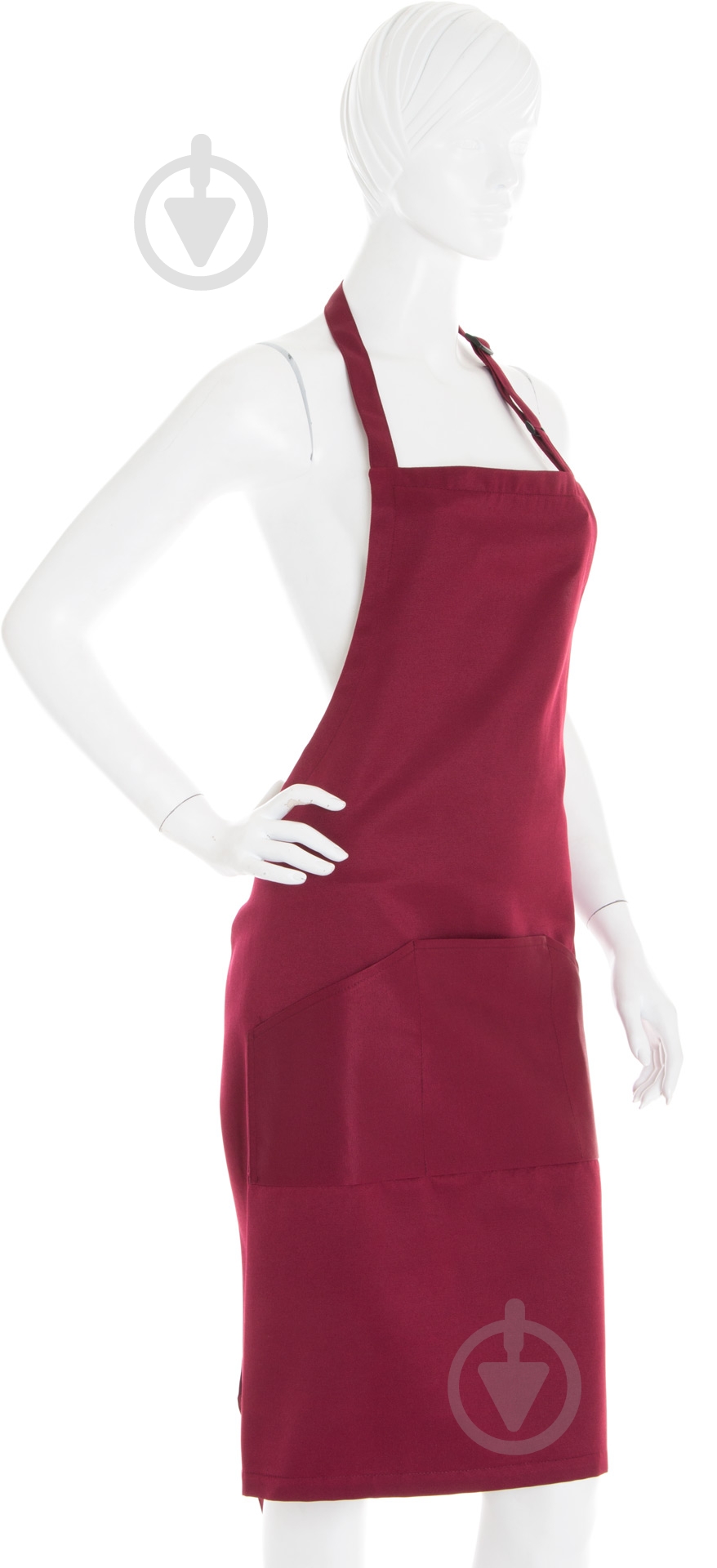 Фартук для творчества бордо 90x96 см. ROSA - фото 2 Фартук для творчества бордо 90x96 см. ROSA - фото 2