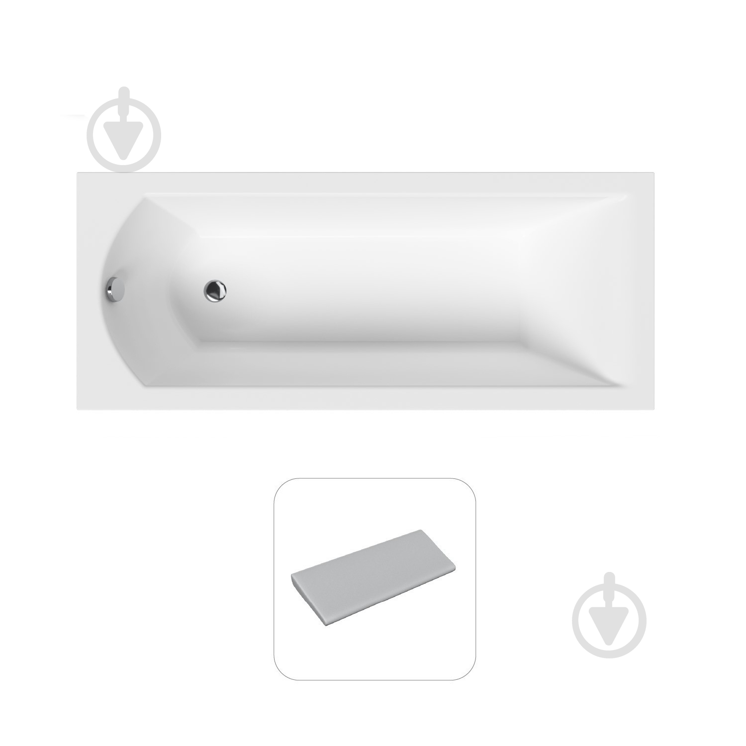 Ванна акрилова Helmken Vespera 212G6B9313 149,5х70 см комплект 2 в 1 - фото 1 Ванна акрилова Helmken Vespera 212G6B9313 149,5х70 см комплект 2 в 1 - фото 1