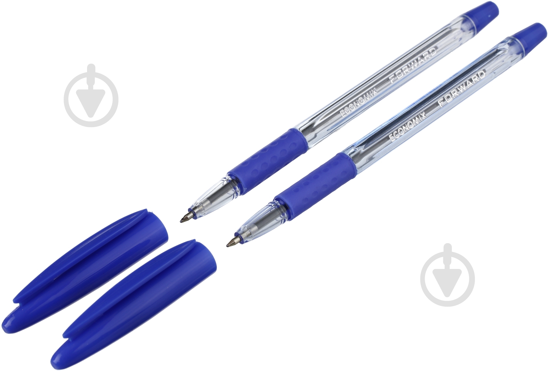 Набор ручек шариковых Economix FORWARD 2 шт. синие - фото 2