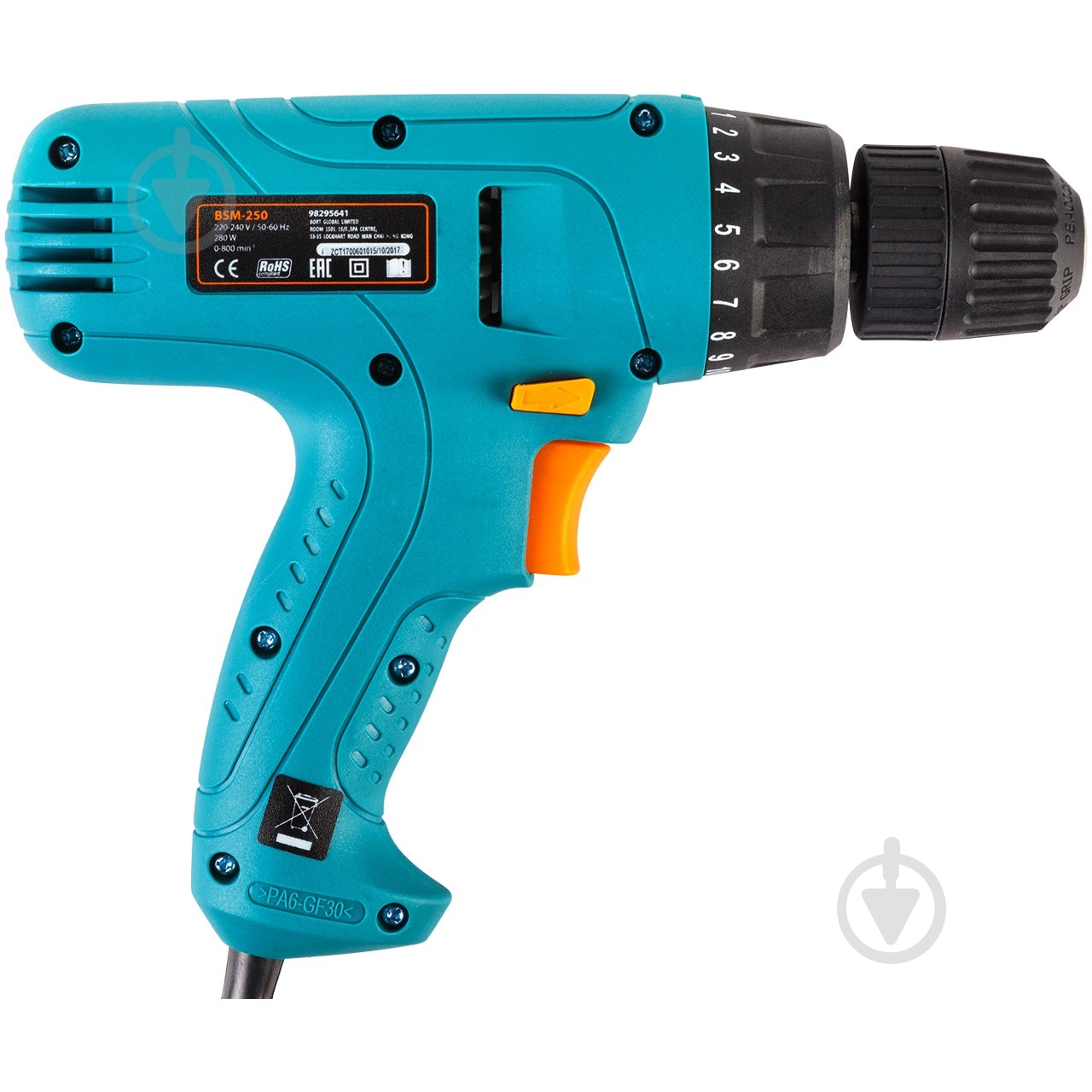 Шуруповерт сетевой Bort BSM-250 98295641 - фото 2