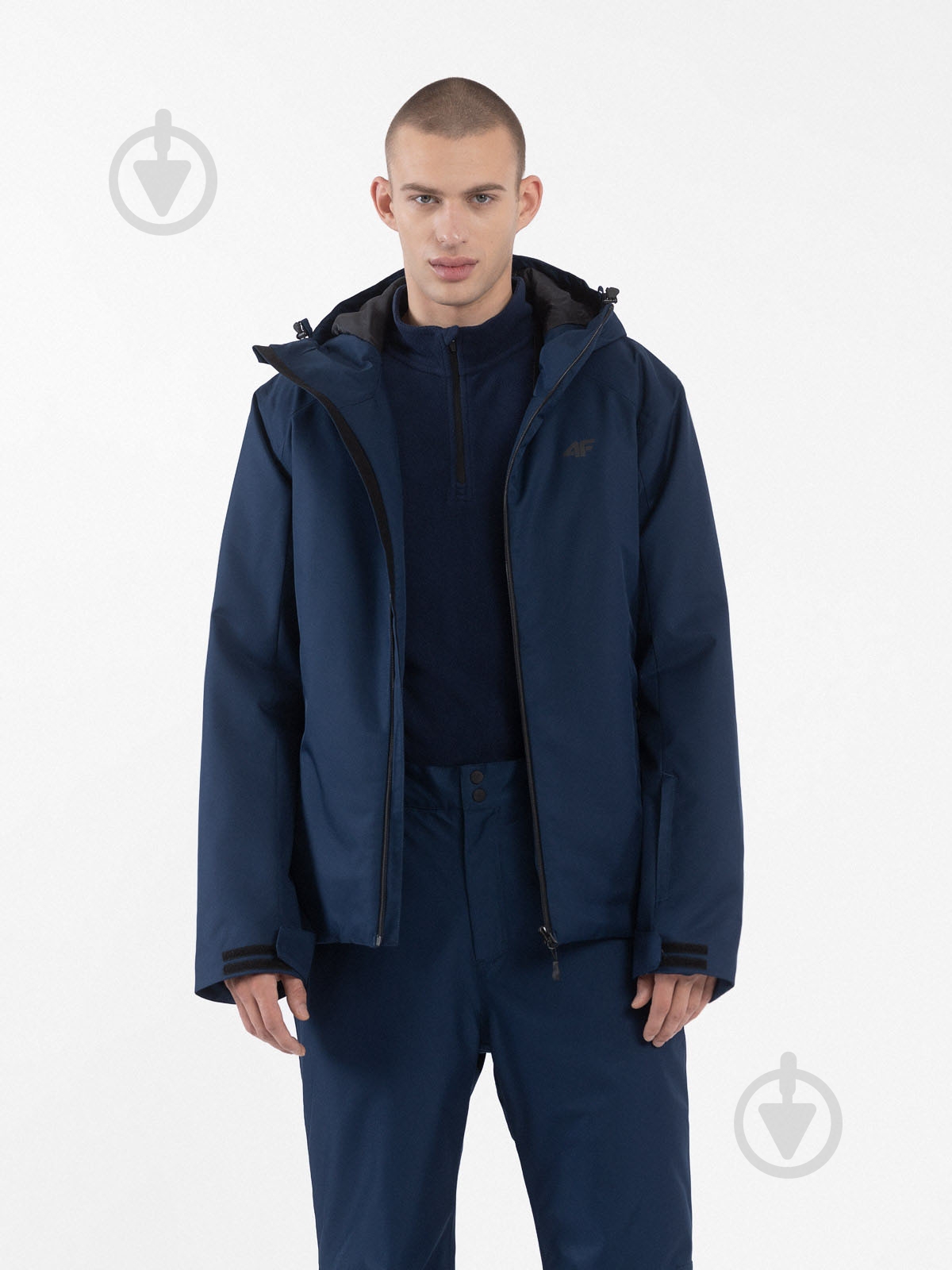 Куртка 4F TECHNICAL JACKET M305 4FAW23TTJAM305-31S р.2XL синяя - фото 3 Куртка 4F TECHNICAL JACKET M305 4FAW23TTJAM305-31S р.2XL синяя - фото 3