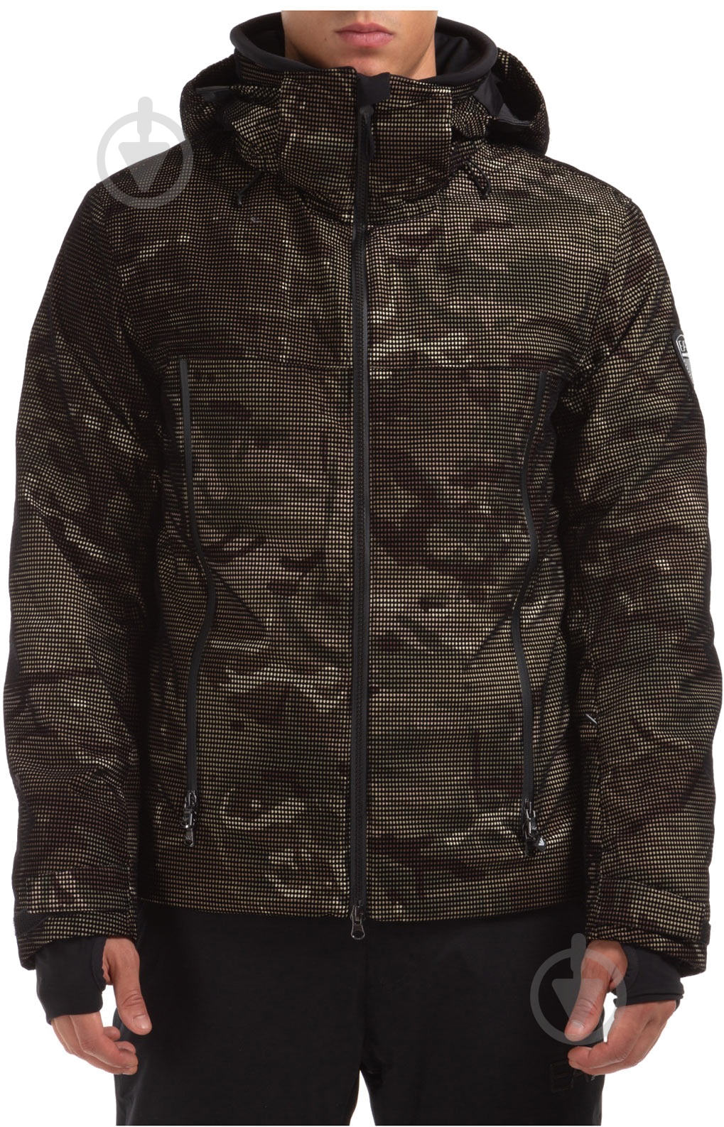 Куртка мужская зимняя EA7 6HPG19-PN9BZ-2815 р.M зеленая - фото 1 Куртка мужская зимняя EA7 6HPG19-PN9BZ-2815 р.M зеленая - фото 1