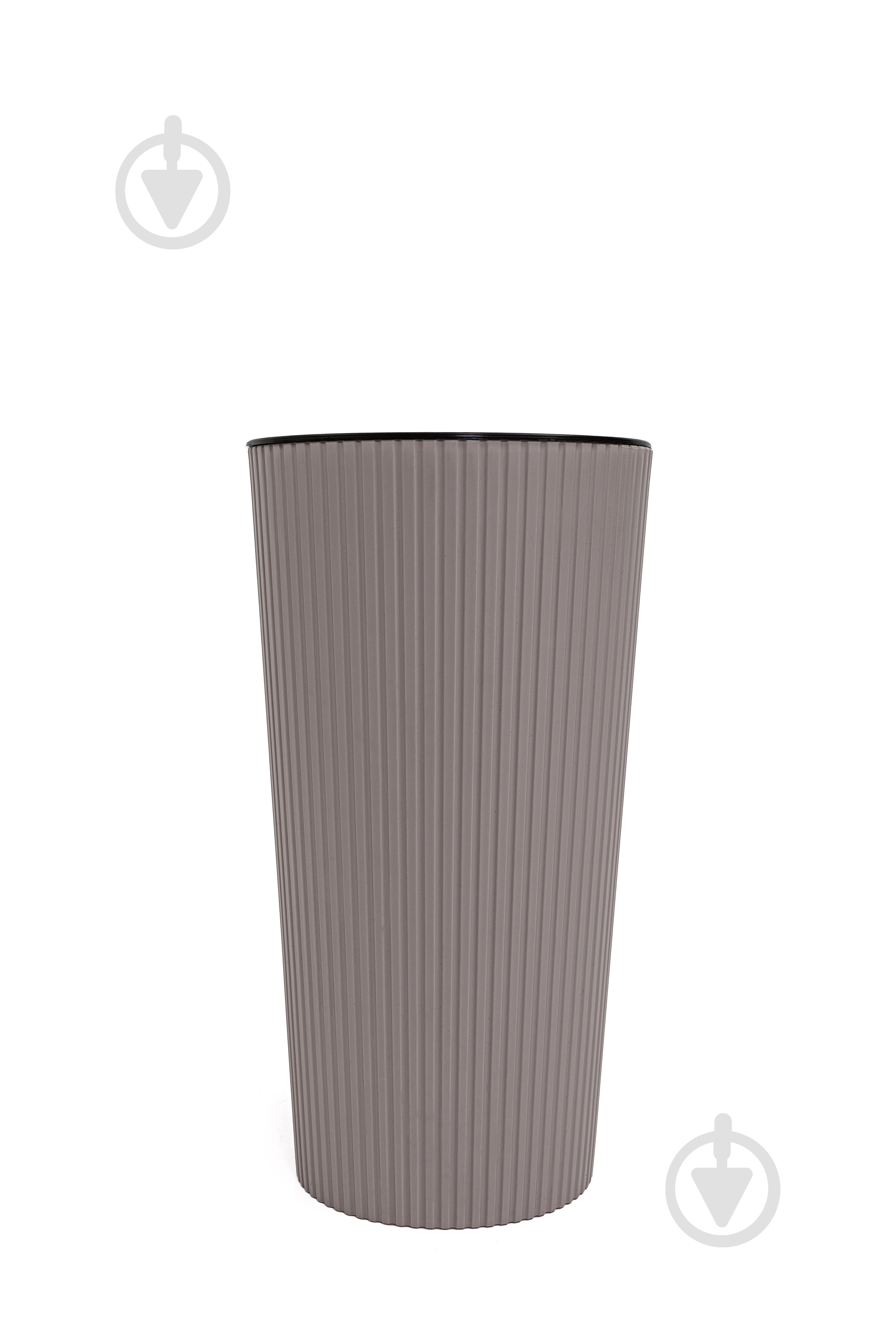 Горшок для цветов пластик Тея 41 см круглый какао 6 л ММ-Пласт (T41ca) - фото 1 Горшок для цветов пластик Тея 41 см круглый какао 6 л ММ-Пласт (T41ca) - фото 1