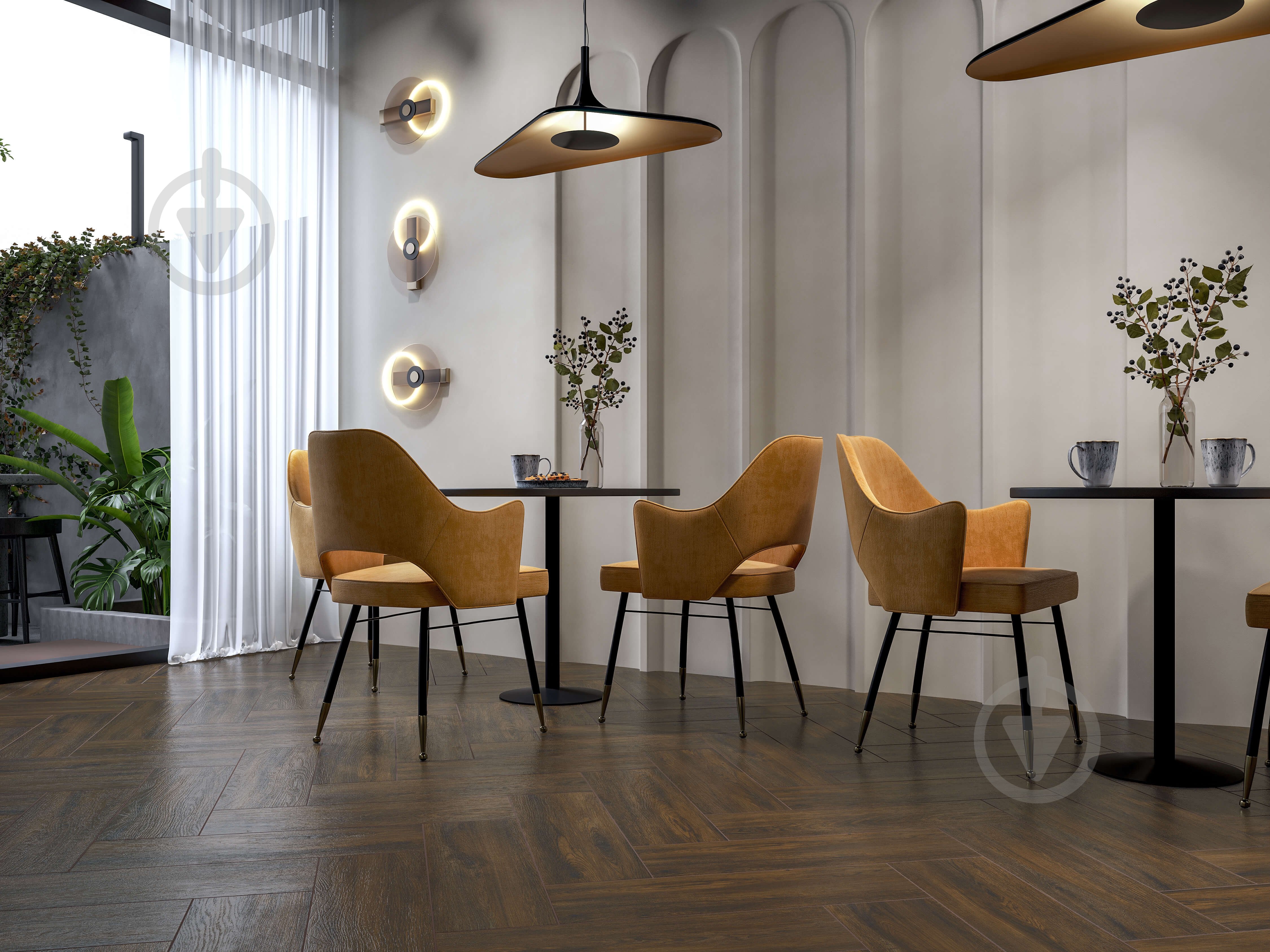 Плитка Lordwood brown LD7P13 2 сорт 20x65 см - фото 2