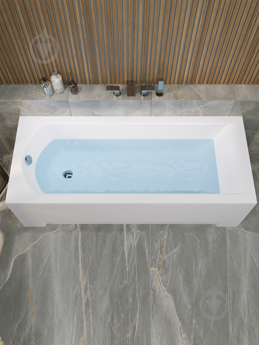 Ванна акрилова Helmken Vespera 62N1582E05 149,5х70 см комплект 3 в 1 - фото 9