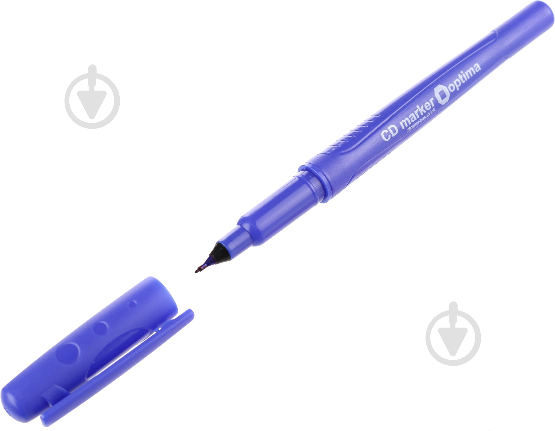 Маркер перманентный Optima 1.4 мм O12154 синий - фото 1