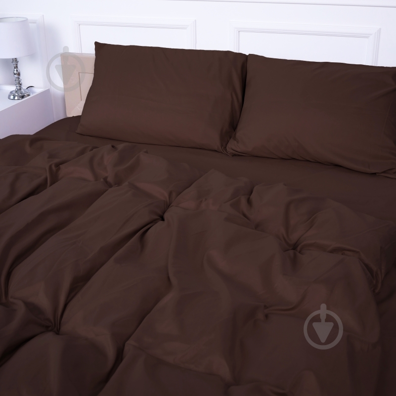 Наволочка Microsatin Premium №19-1230 Friar Brown 70x70 см коричневый MirSon - фото 2