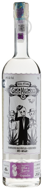 Мескаль Los Siete Misterios Espadin 0,7 л 45% - фото 1