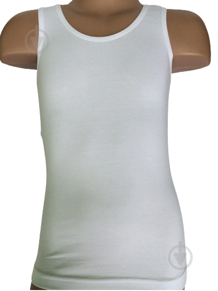 Майка детская для девочекдетские Bibo р.116 белый 34150 - фото 1