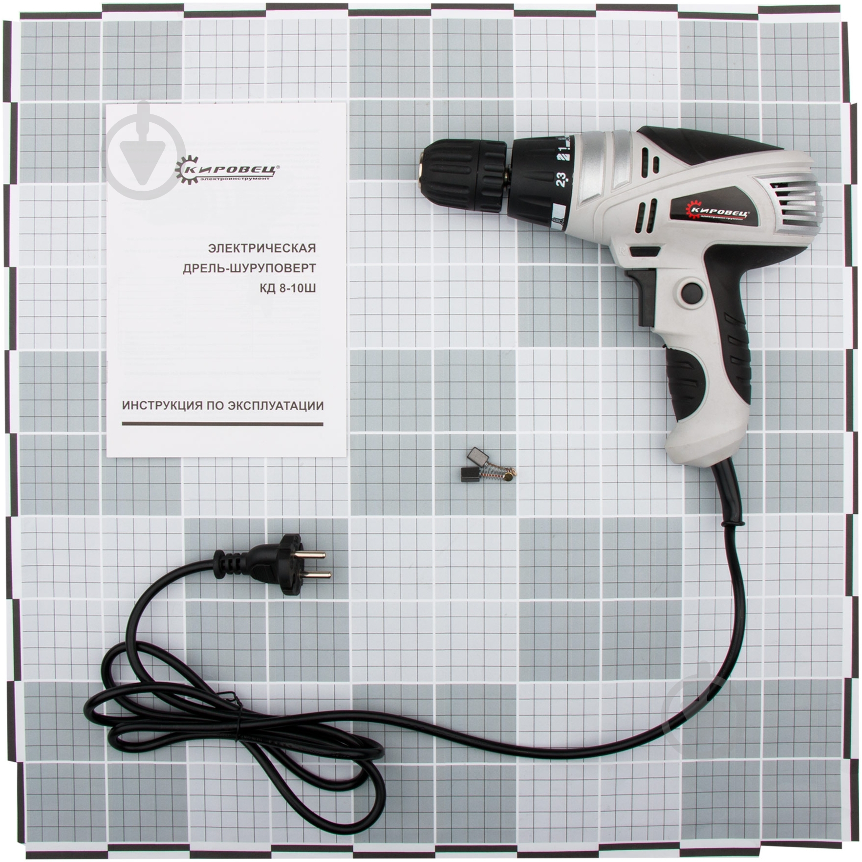 Шуруповерт сетевой Кировец КД 8-10Ш 89-229-300 - фото 3