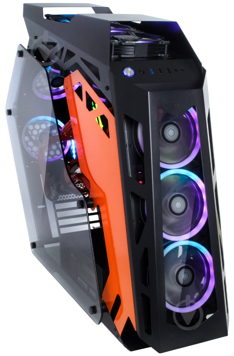 Компьютер Artline Overlord (P91v03) black/orange - фото 1
