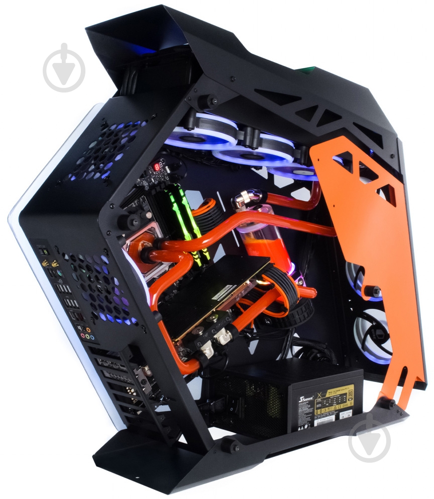 Компьютер Artline Overlord (P91v03) black/orange - фото 6
