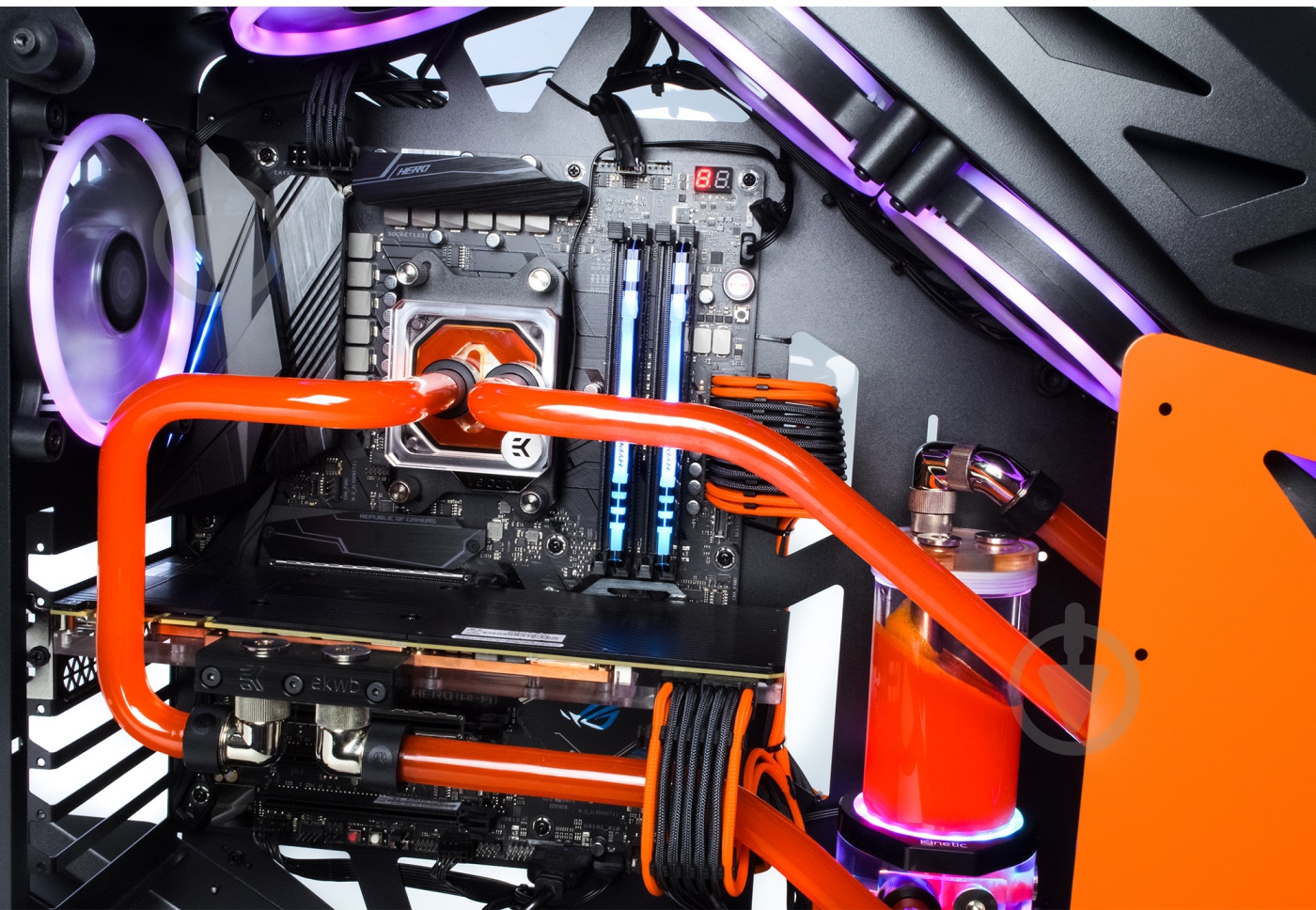 Компьютер Artline Overlord (P91v03) black/orange - фото 8