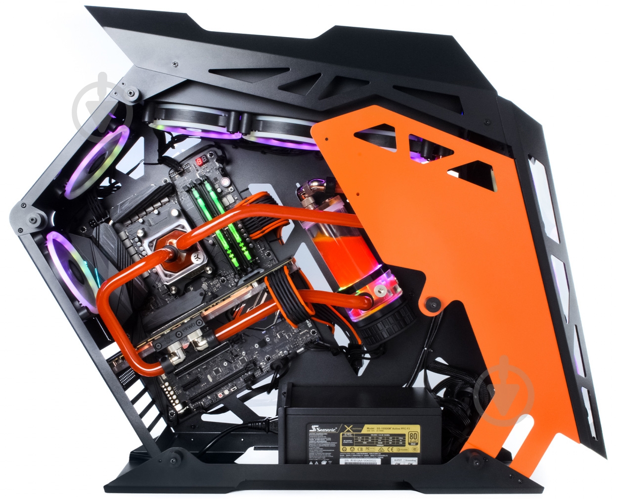 Компьютер Artline Overlord (P91v03) black/orange - фото 9