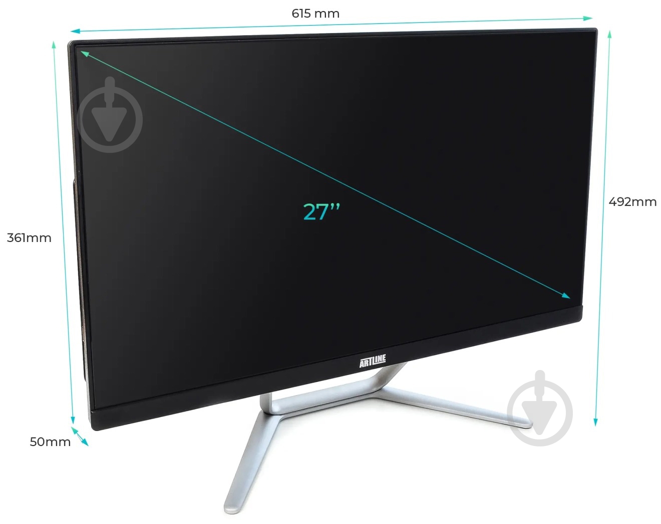 Моноблок Artline Home G73 27 (G73v23) black - фото 10