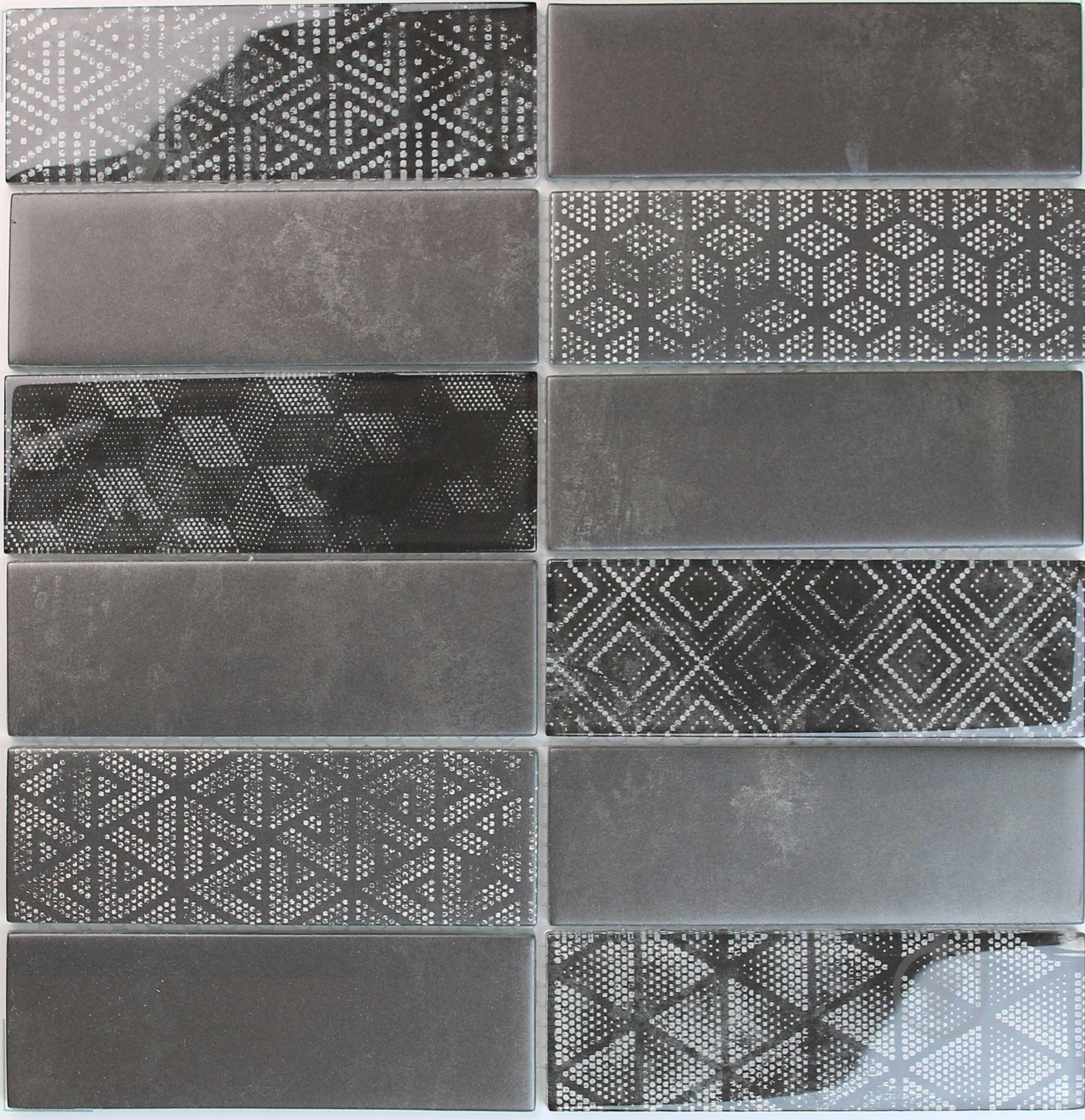 Мозаика Intermatex Tribal black 30x30 см - фото 1 Мозаика Intermatex Tribal black 30x30 см - фото 1