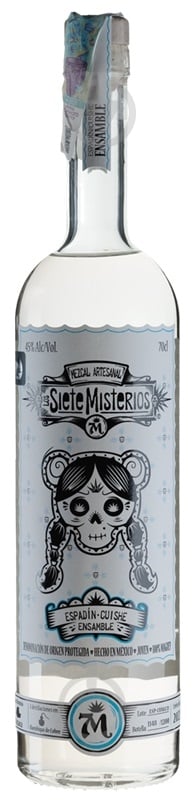 Мескаль Los Siete Misterios Ensamble Cuishe 0,7 л 45% - фото 1 Мескаль Los Siete Misterios Ensamble Cuishe 0,7 л 45% - фото 1