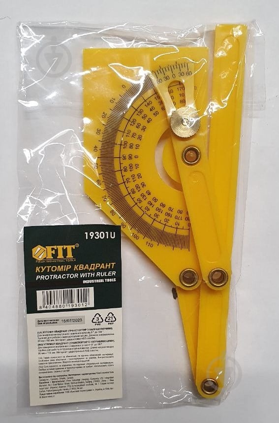 Угломер-транспортир FIT 19301 - фото 3 Угломер-транспортир FIT 19301 - фото 3