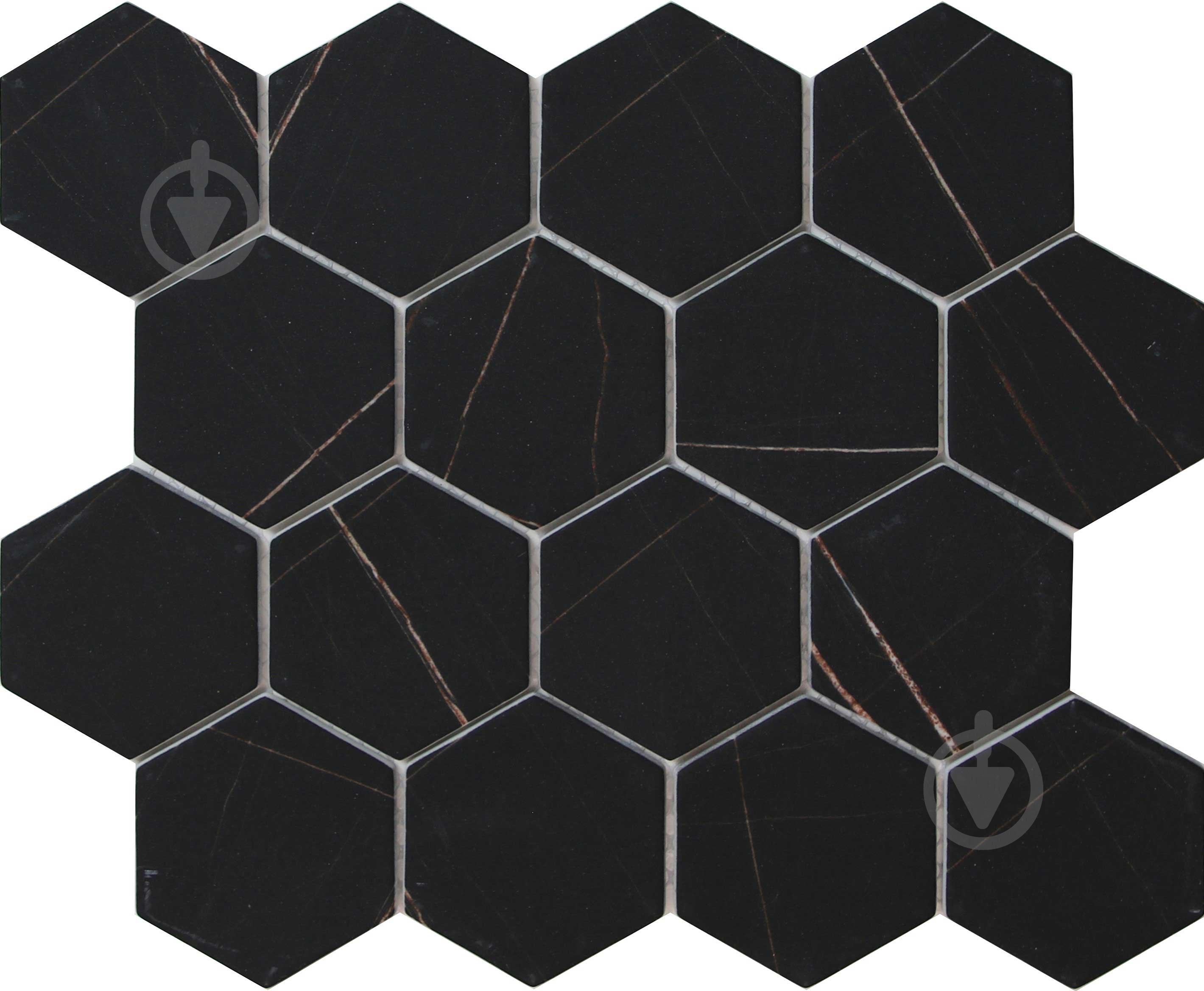 Мозаика Intermatex Hexa zero 25,8x29,8 см - фото 1