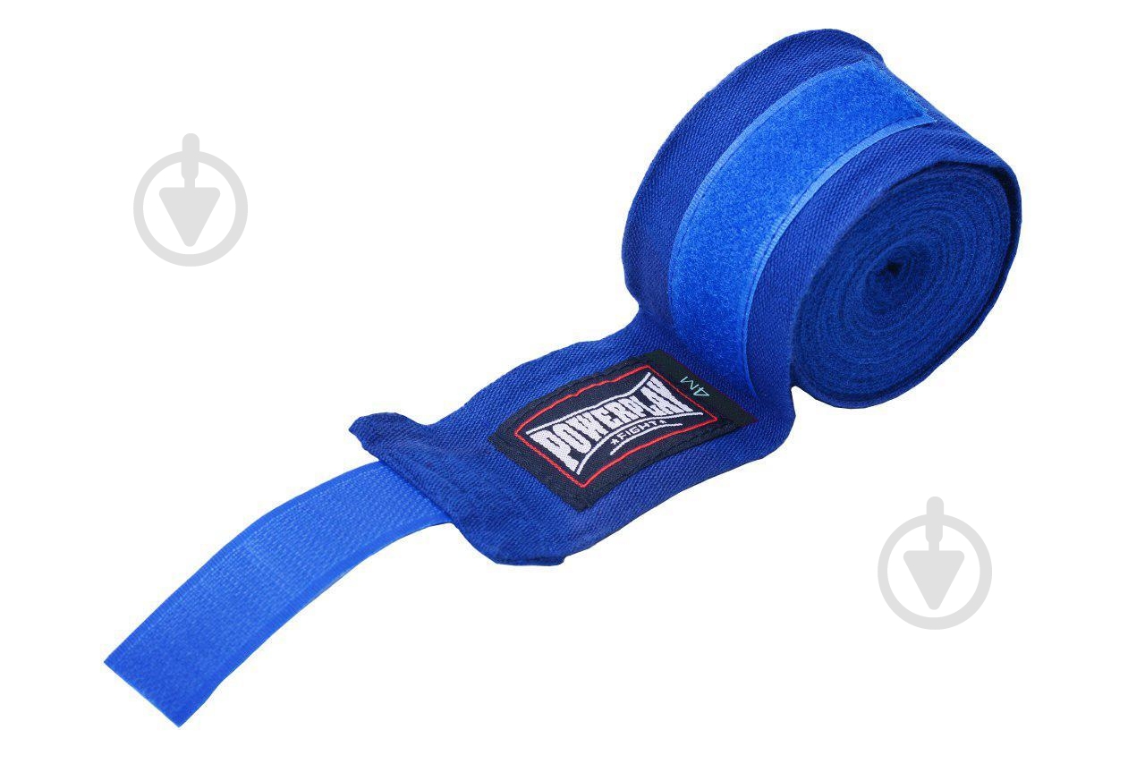 Боксерские бинты PowerPlay синий 400 см PP_3047_4m_Blue - фото 5