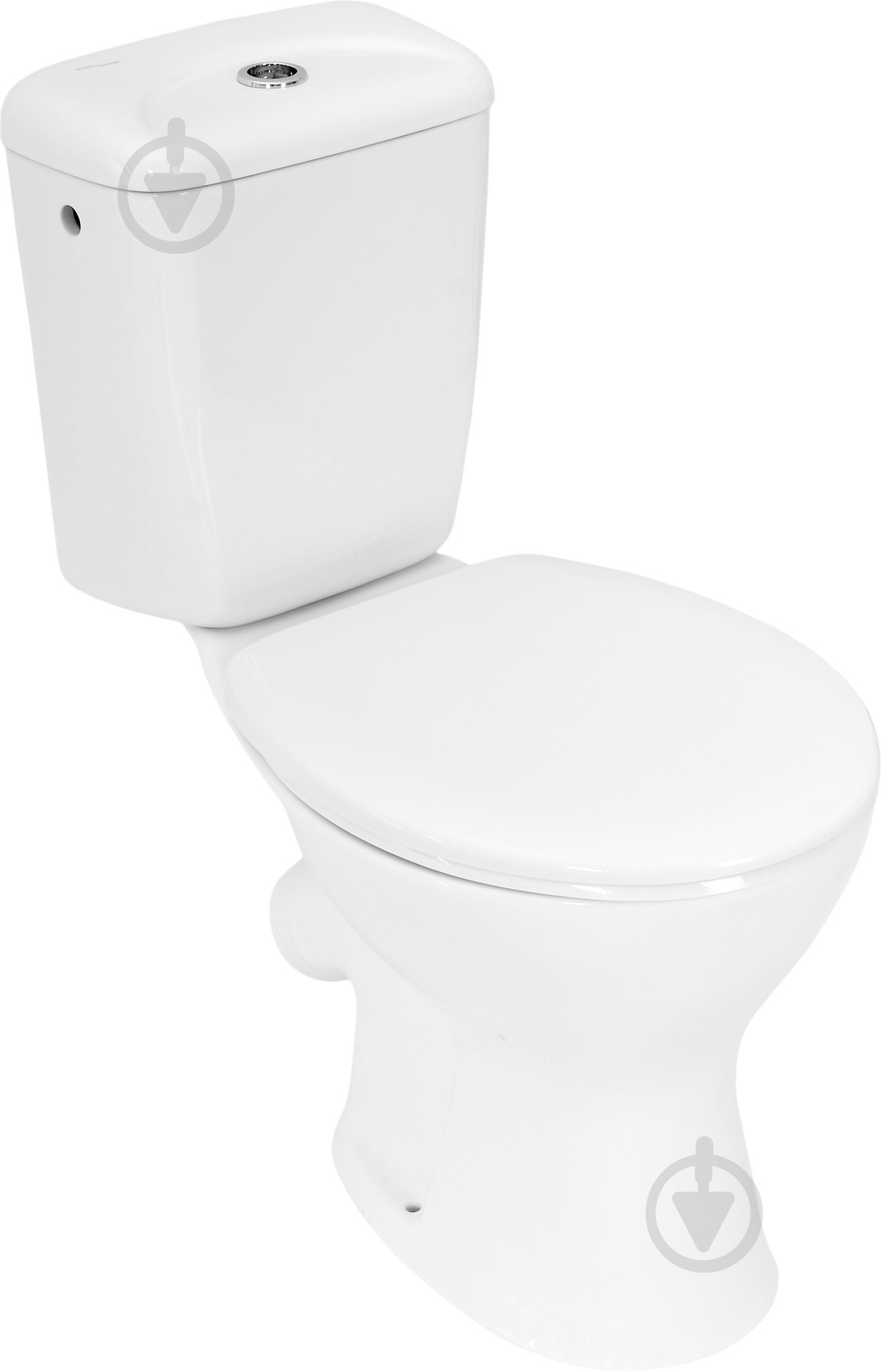 Унітаз-компакт Дніпрокераміка Лідо з сидінням, вихід косий - фото 1