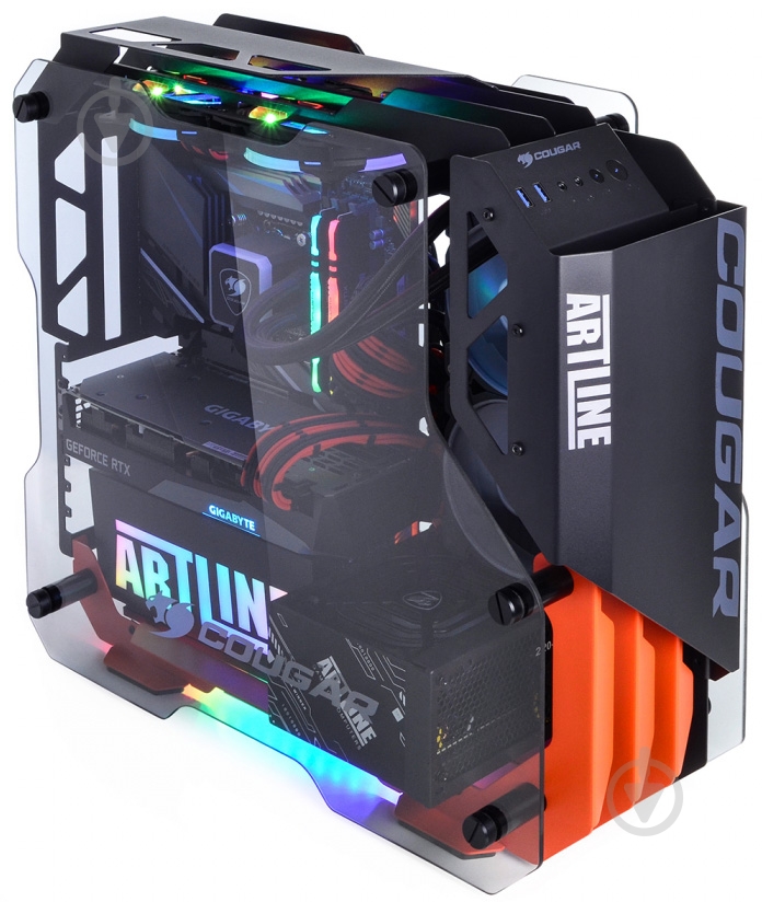 Комп'ютер Artline Overlord (STALKERv27Win) black/orange - фото 2