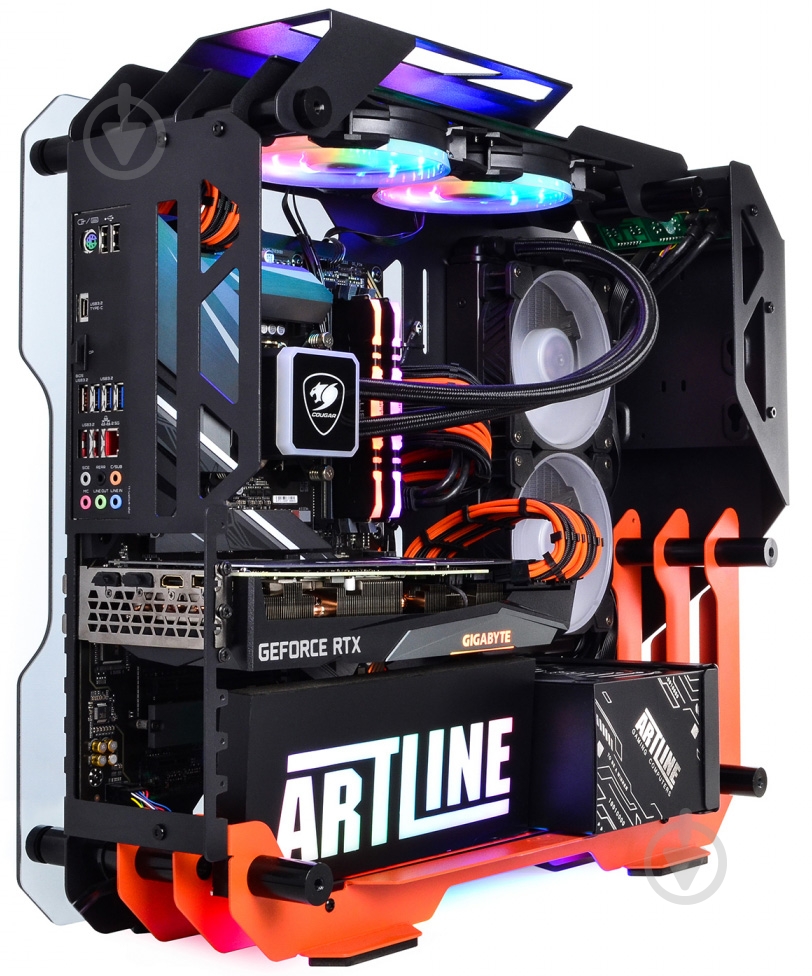 Комп'ютер Artline Overlord (STALKERv27Win) black/orange - фото 5