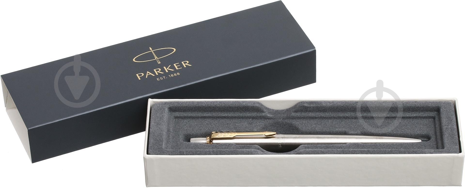 Ручка шариковая Parker Jotter Core Stainless Steel 16 032 - фото 4