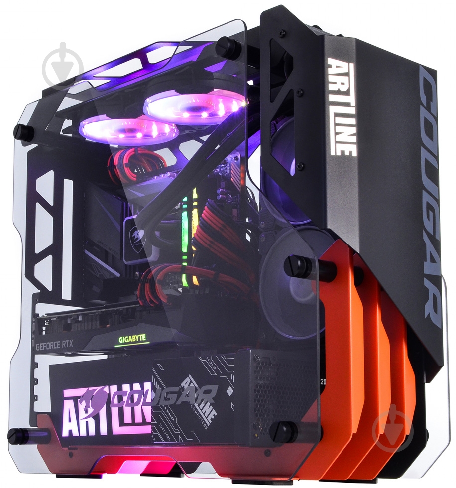 Компьютер Artline Overlord (STALKERv28) black/orange - фото 1
