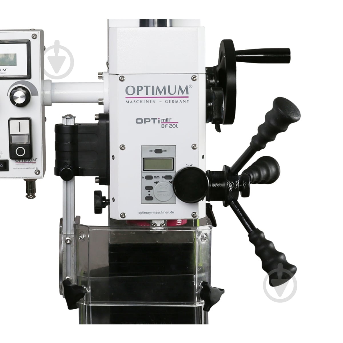 Станок фрезерно-сверлильный Optimum OPTImill BF 20Vario - фото 2 Станок фрезерно-сверлильный Optimum OPTImill BF 20Vario - фото 2