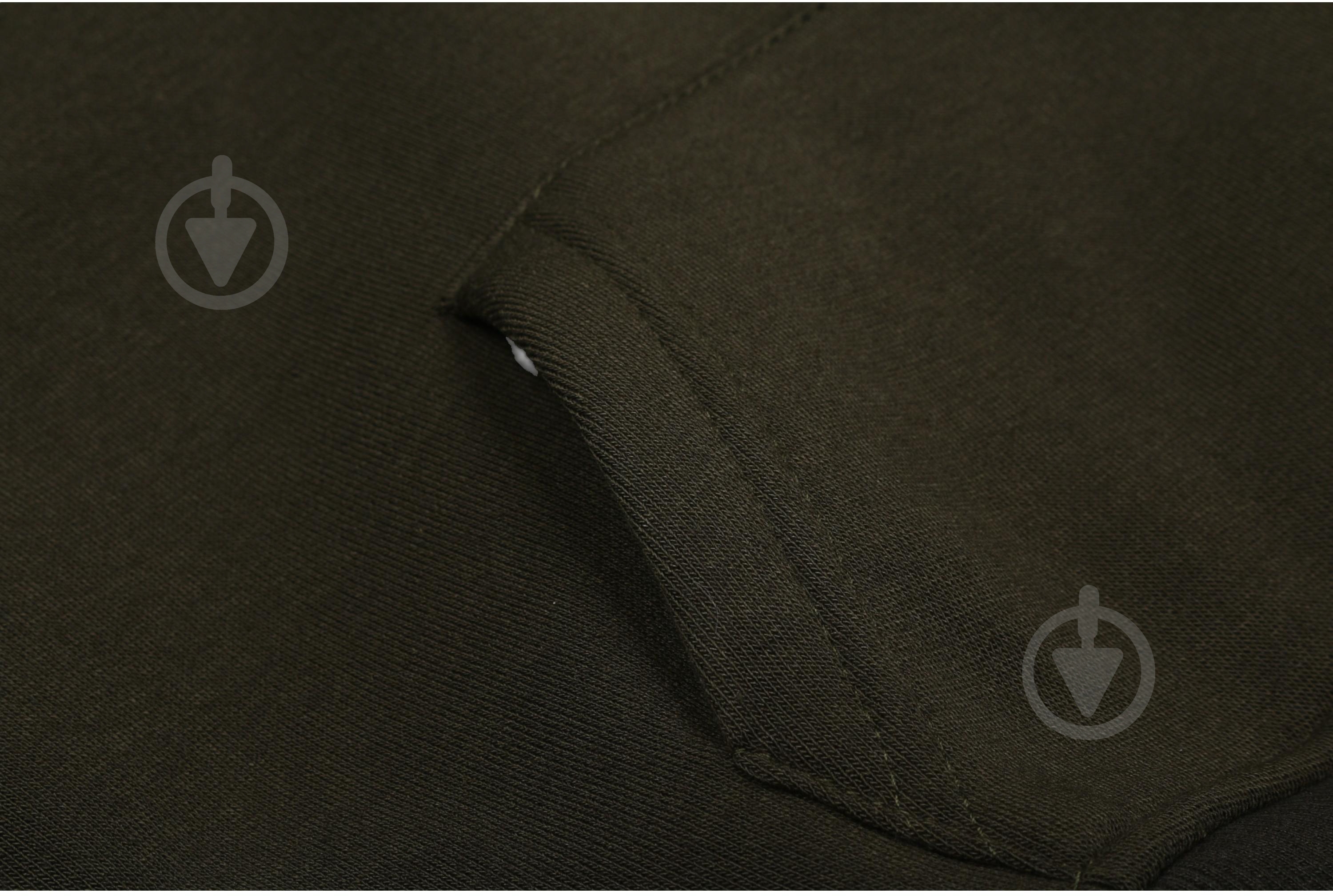 Худи для девочки LOGOS на флисе с карманом р.140 хаки 14-01-00-0006 - фото 3