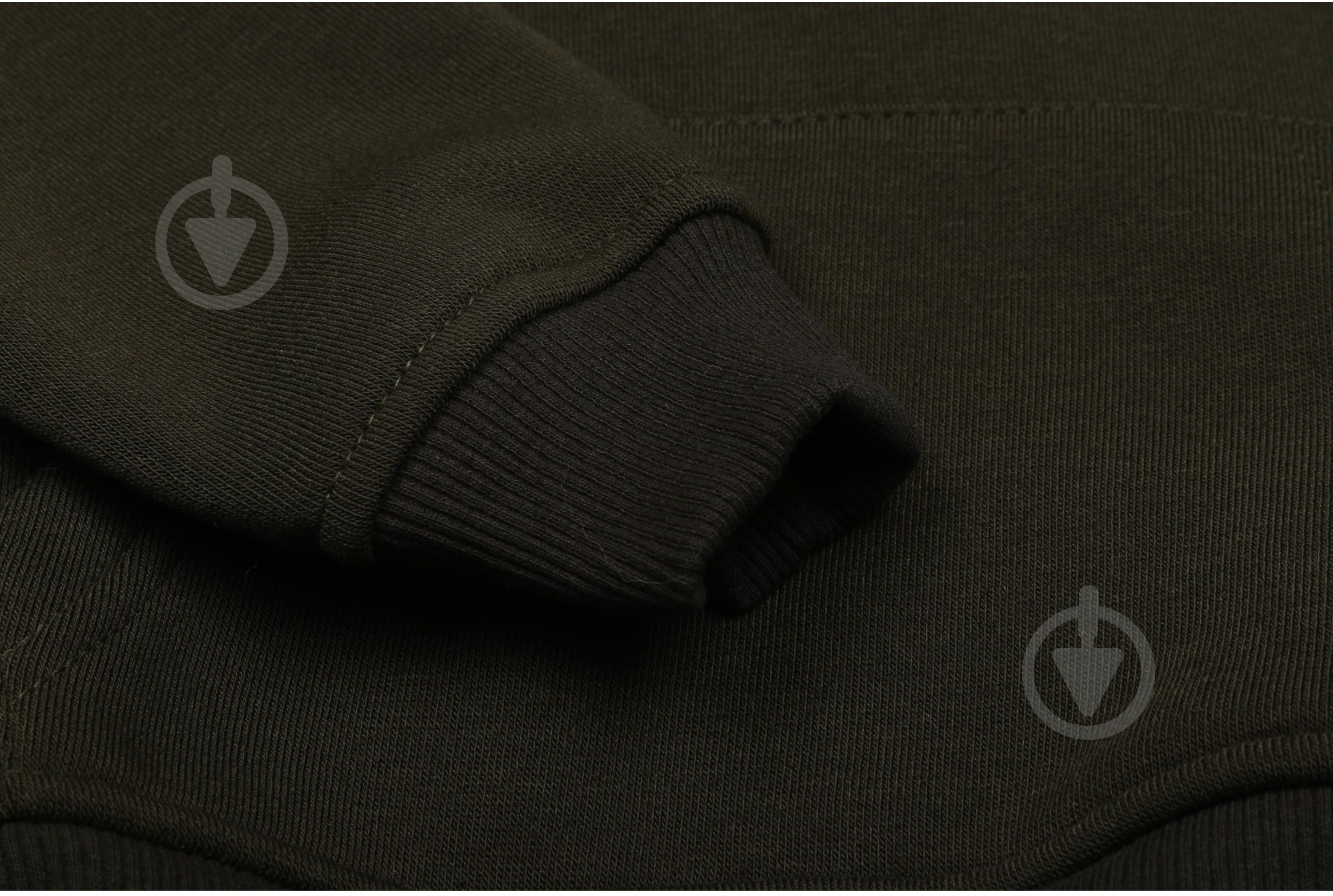 Худи для девочки LOGOS на флисе с карманом р.140 хаки 14-01-00-0006 - фото 5