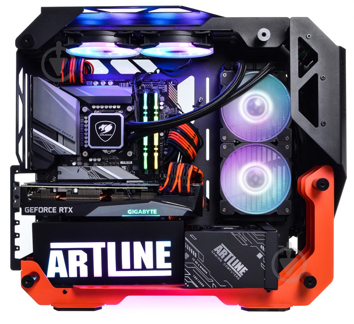 Компьютер Artline (STALKERv28Win) black/orange - фото 10