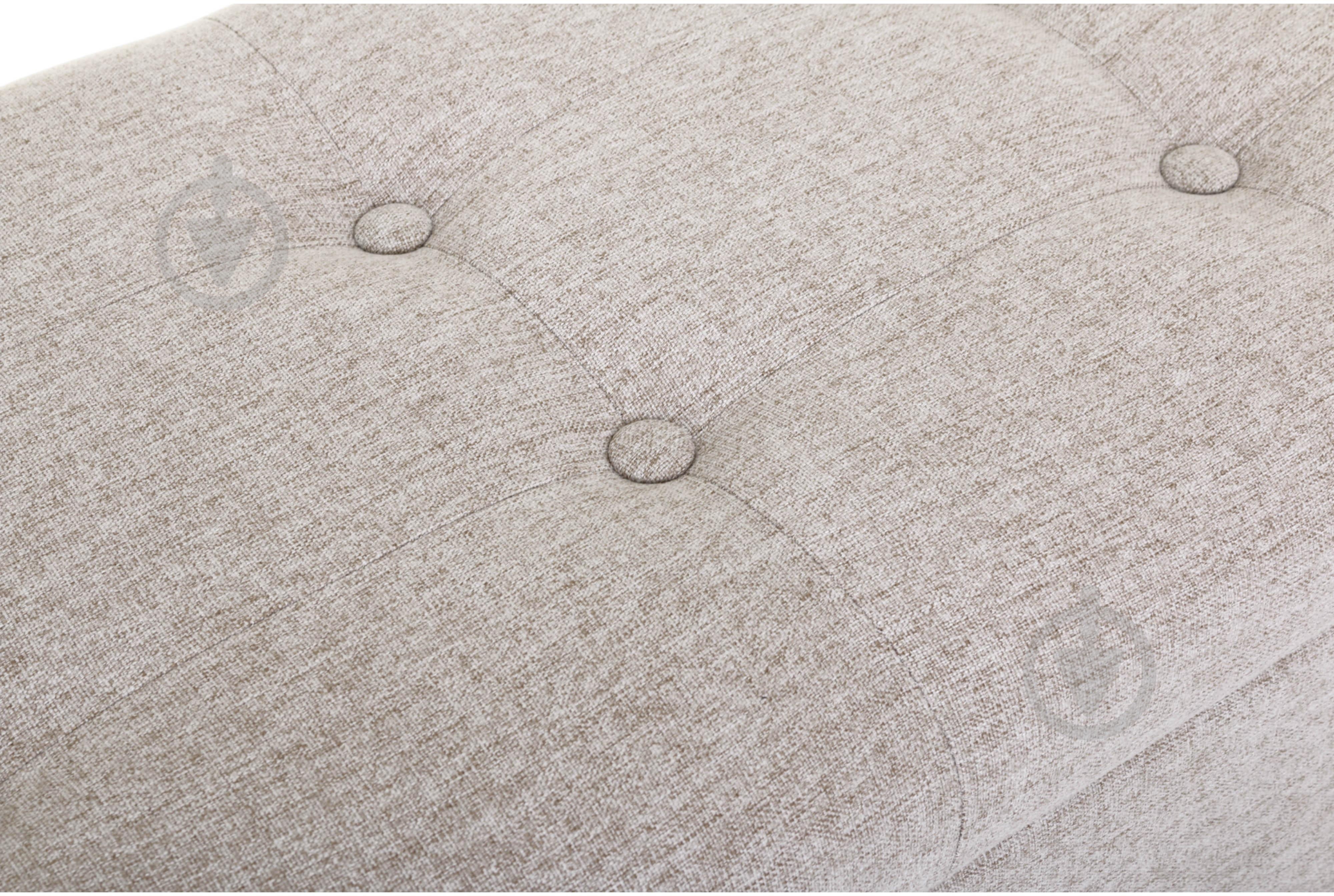 Пуф-банкетка 420х1270х400 мм бежевий (VWF22A1329LB-1D) - фото 5