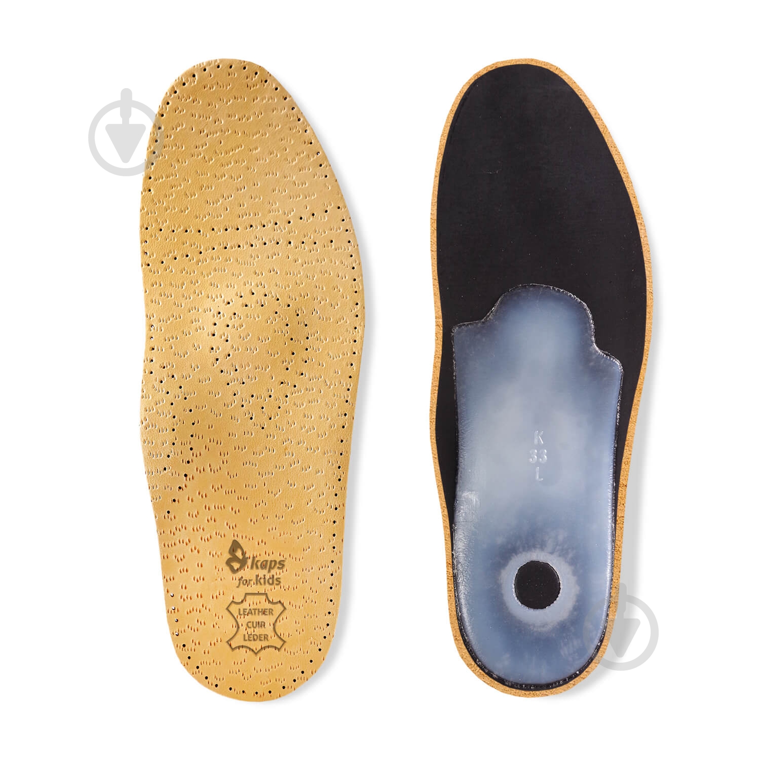 Стельки для стоп Relax Kid Kaps р.32 коричневый - фото 2