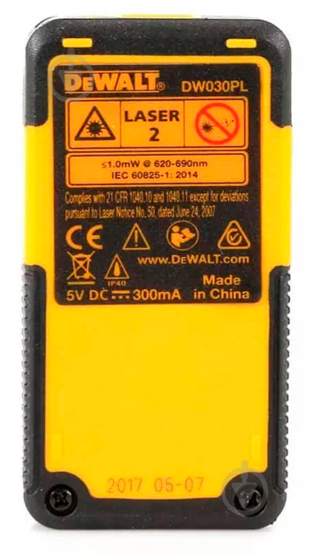 Дальномер лазерный DeWalt DW030PL - фото 4