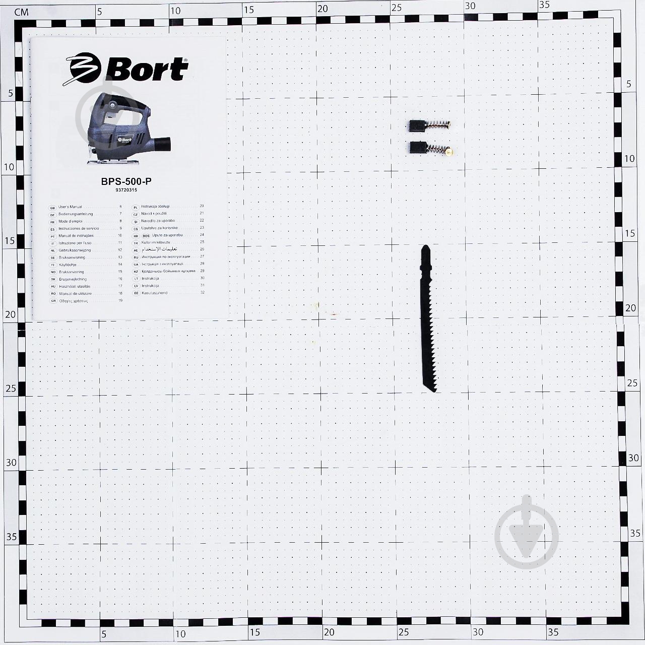 Электролобзик Bort BPS-500-P 93720315 - фото 2